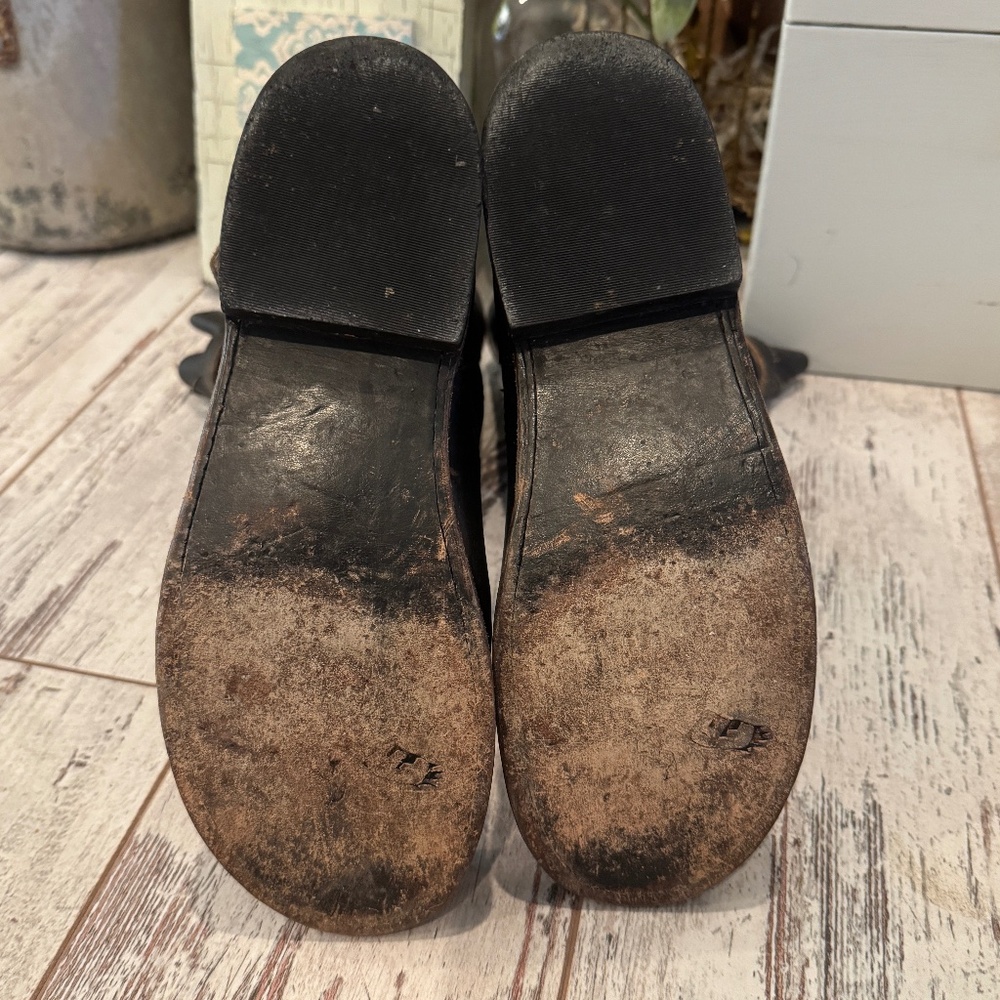 FREEBIRD CROSBY BOOTS | BLK DISTRESSED LEATHER | MOTO FESTIVAL | Free People | 9 - Picture 11 of 15